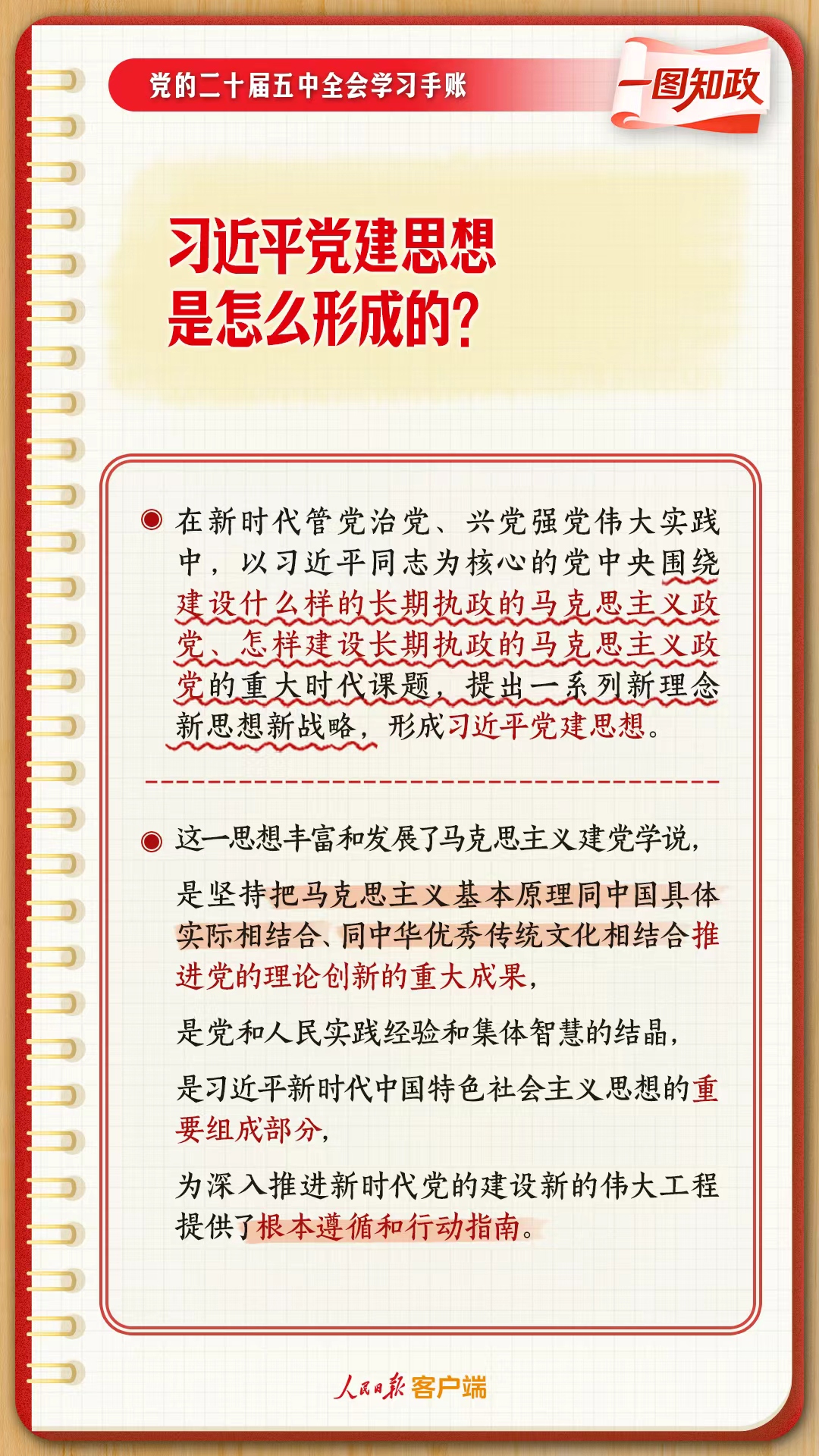 收藏！党的二十届五中全会学习手账来了